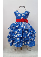 VESTIDO GALINHA PINTADINHA TAM. 2 e 3